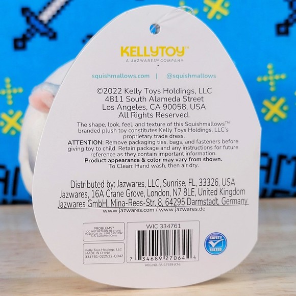 Squishmallow Pax the Hamster 3.5" Clip UltraSoft Stuffed Animal Toy Plush NWT - Picture 11 of 11